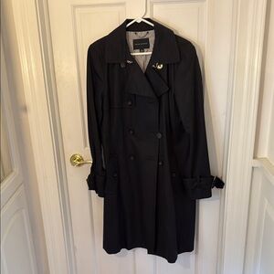 Banana Republic black trench coat